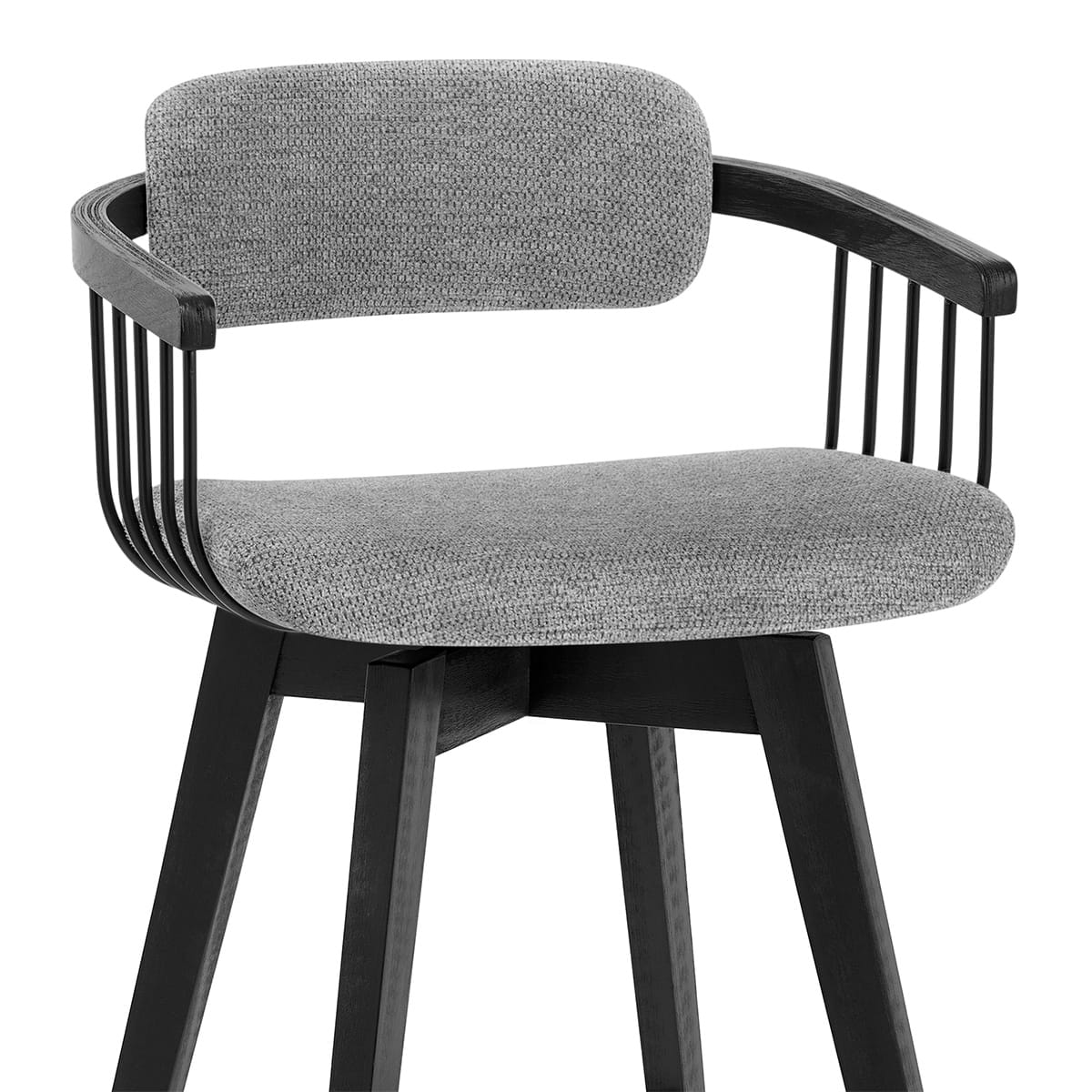 Sgabello Tessuto - Electra Grigio