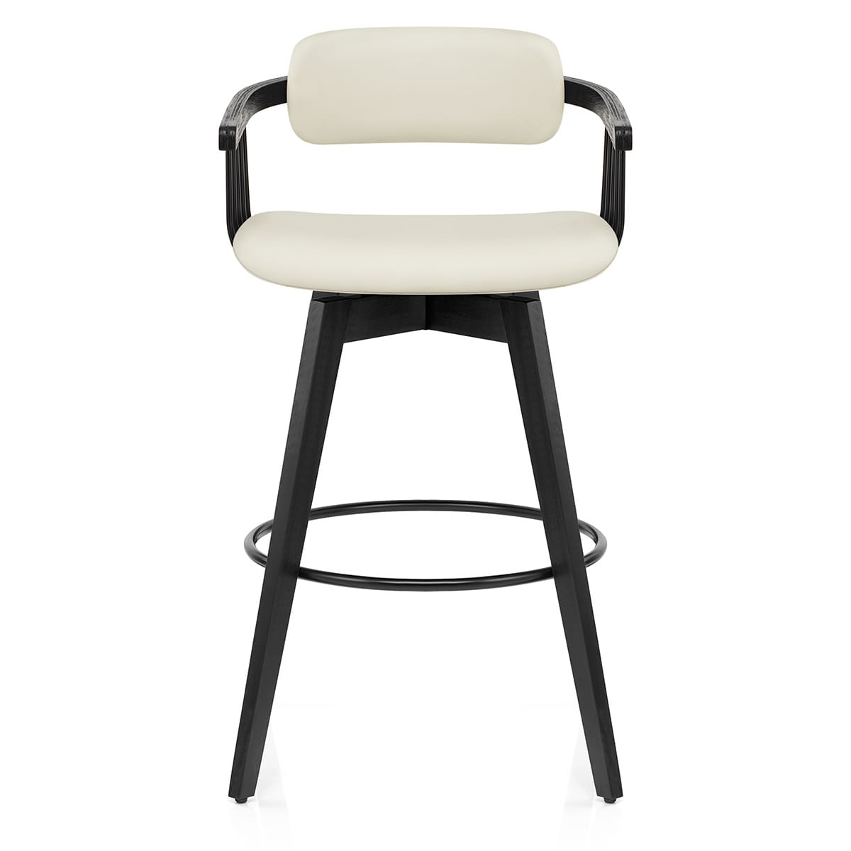 Sgabello Vera Pelle - Electra Crema