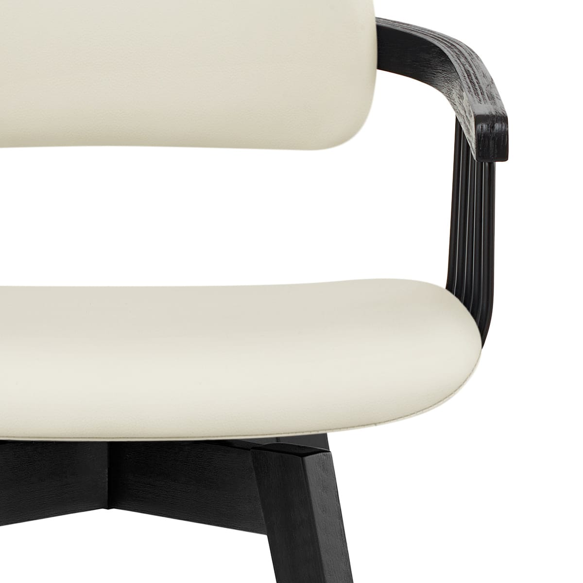 Sgabello Vera Pelle - Electra Crema