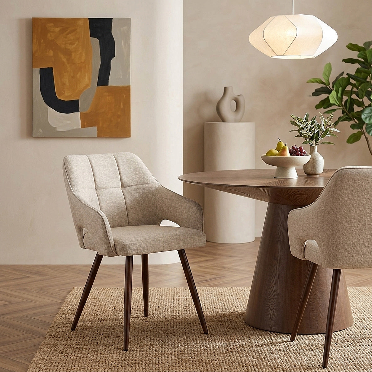 Sedia Tessuto Legno - Elio Crema