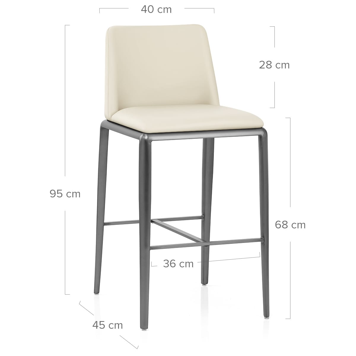 Sgabello Ecopelle - Elise Crema