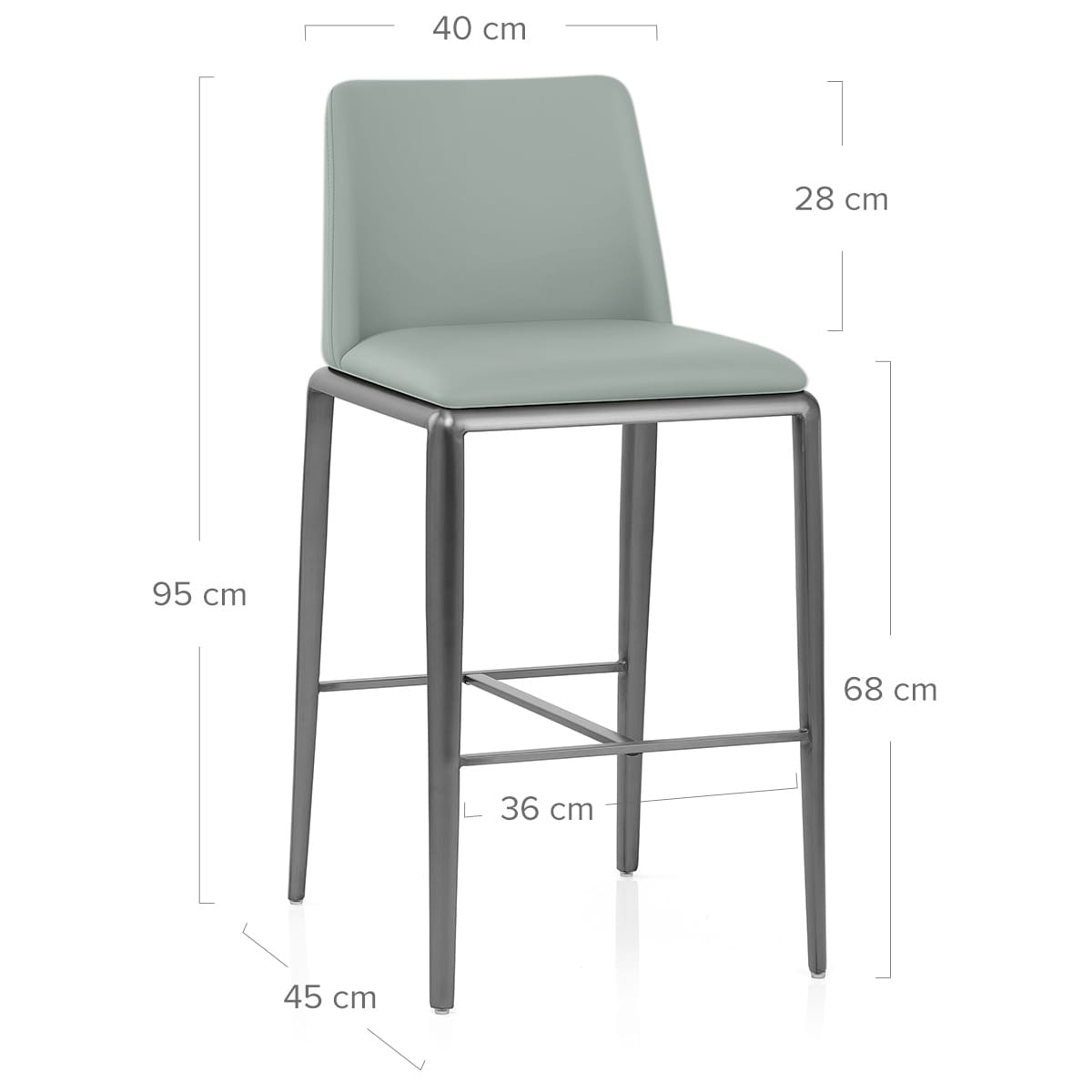 Sgabello Ecopelle - Elise Blu