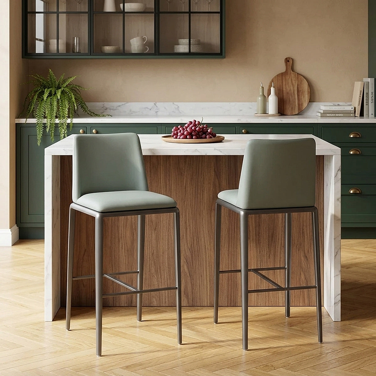 Sgabello Ecopelle - Elise Blu