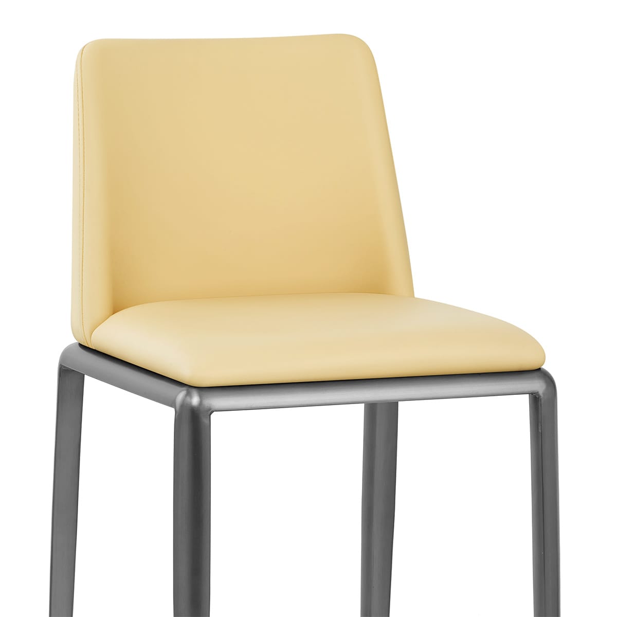 Sgabello Ecopelle - Elise Giallo