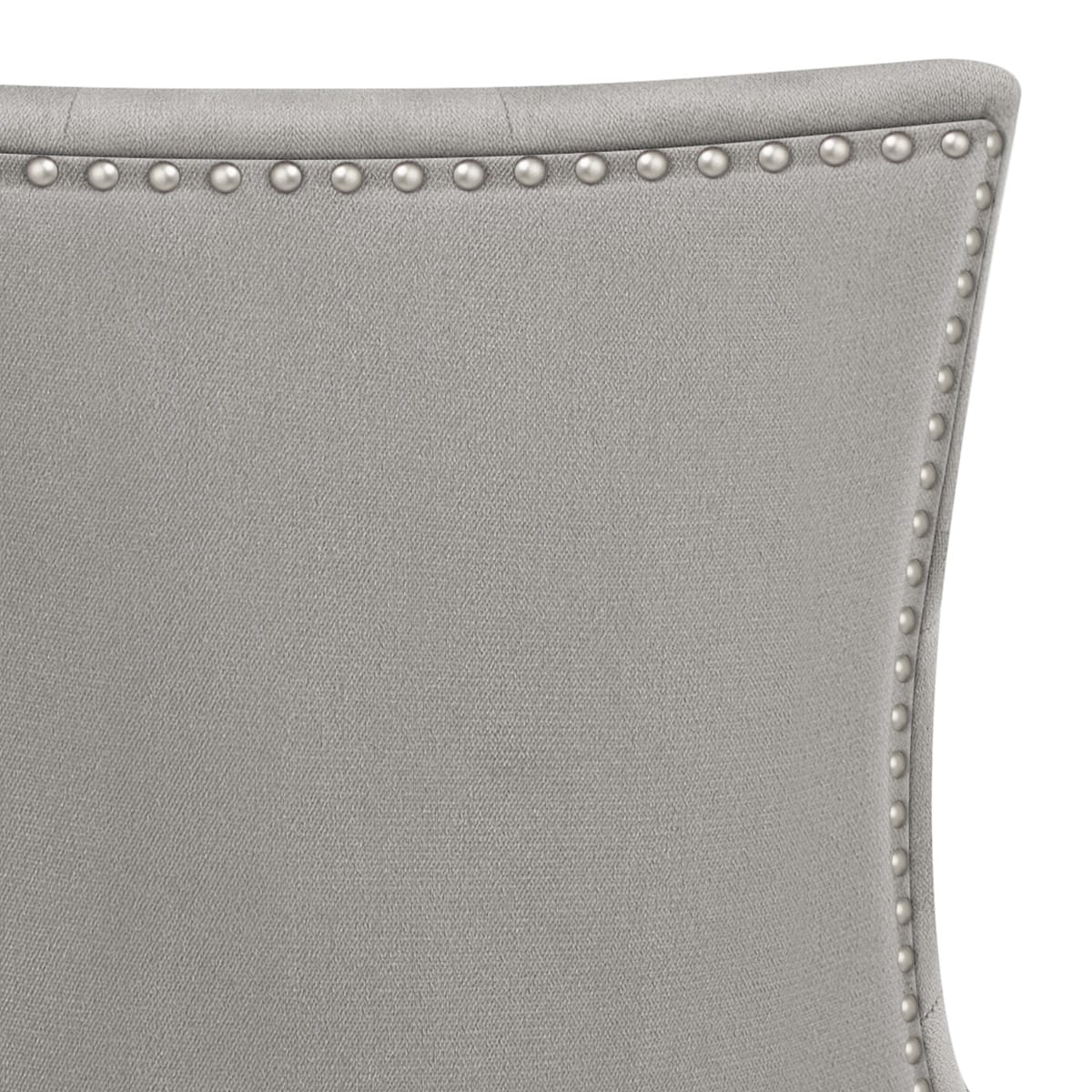 Sedia Velluto Legno - Etienne Grigio
