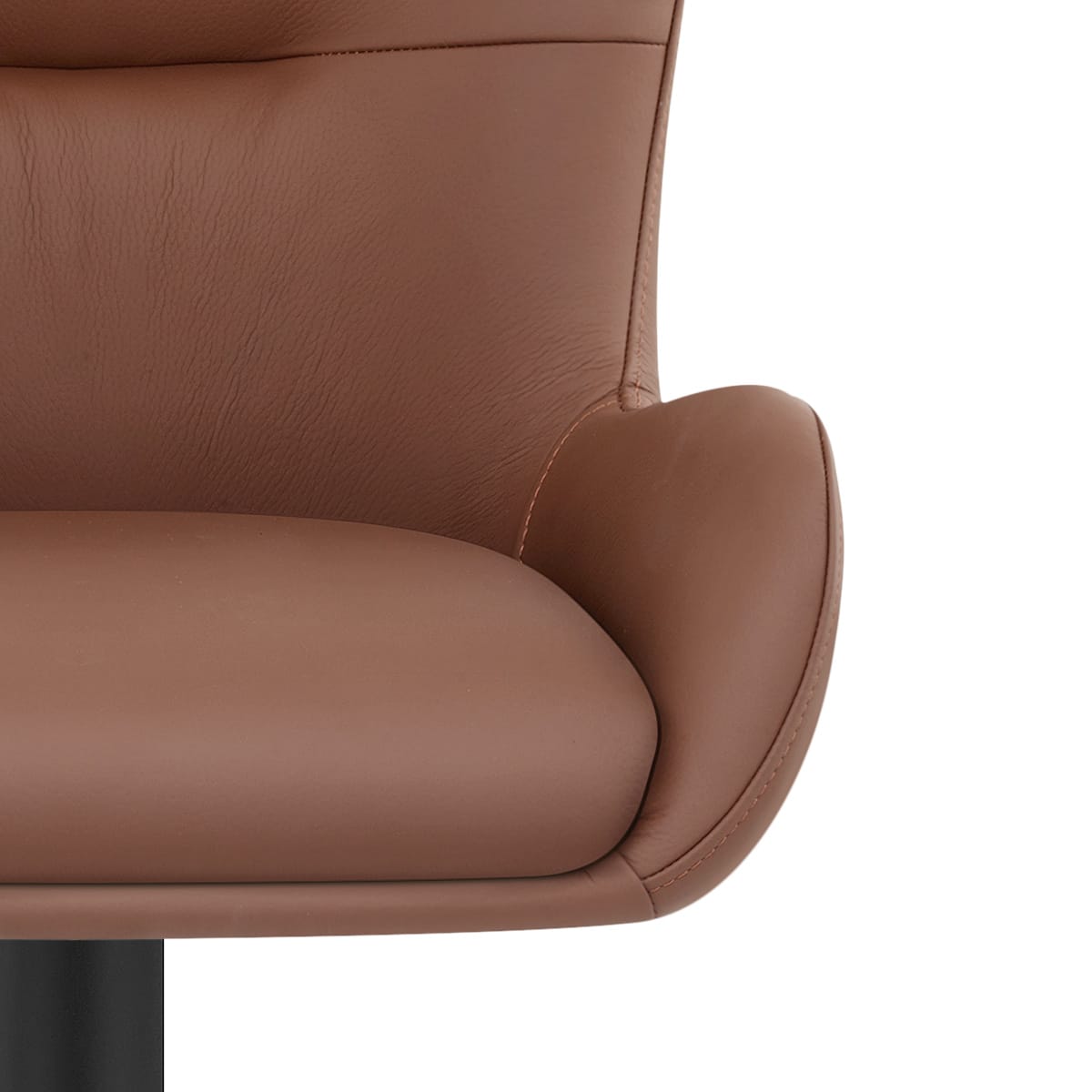 Sgabello Vera Pelle - Faraday Marrone