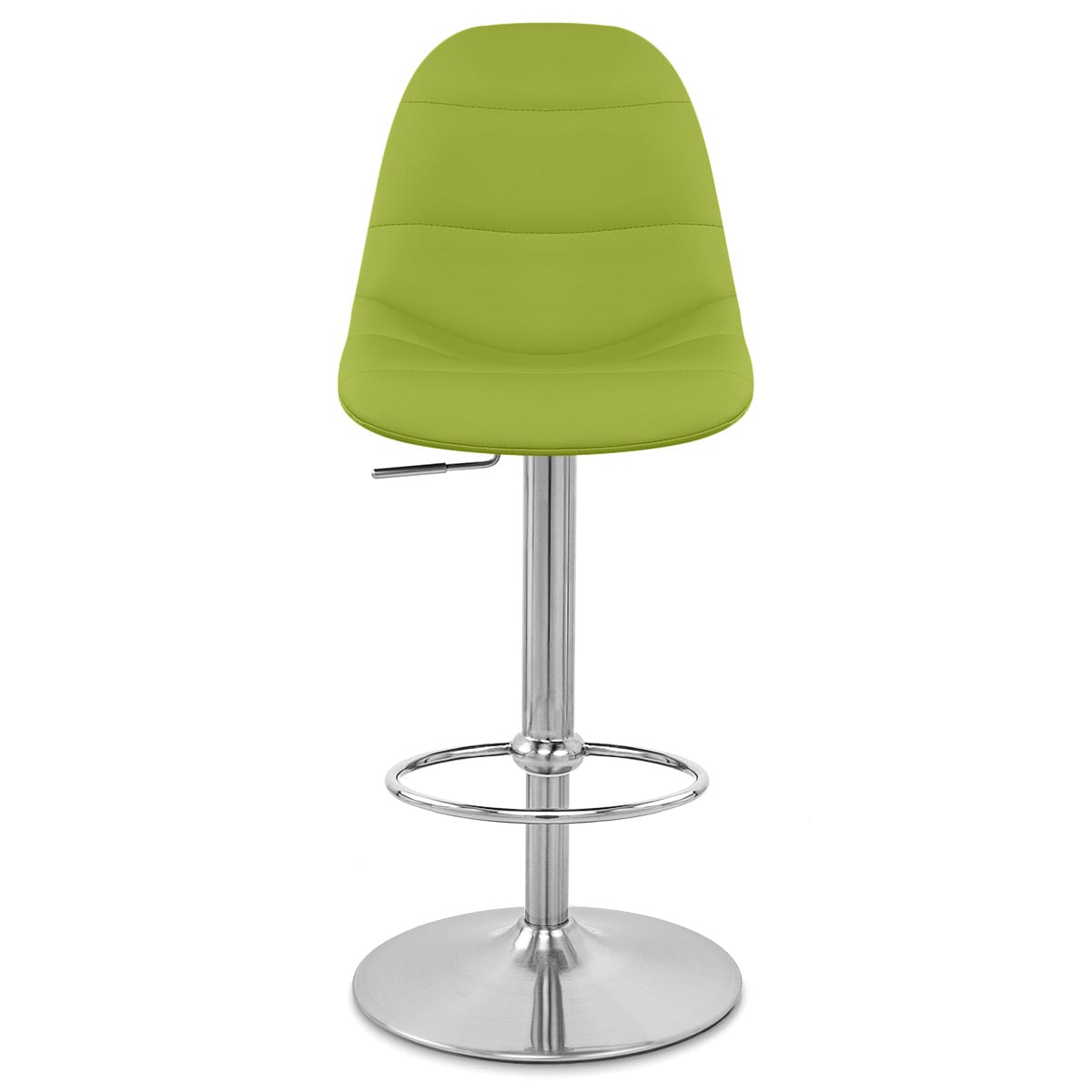 Sgabello Ecopelle Satinato - Ferrero Verde