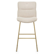 Sgabello in stoffa - Finley Crema