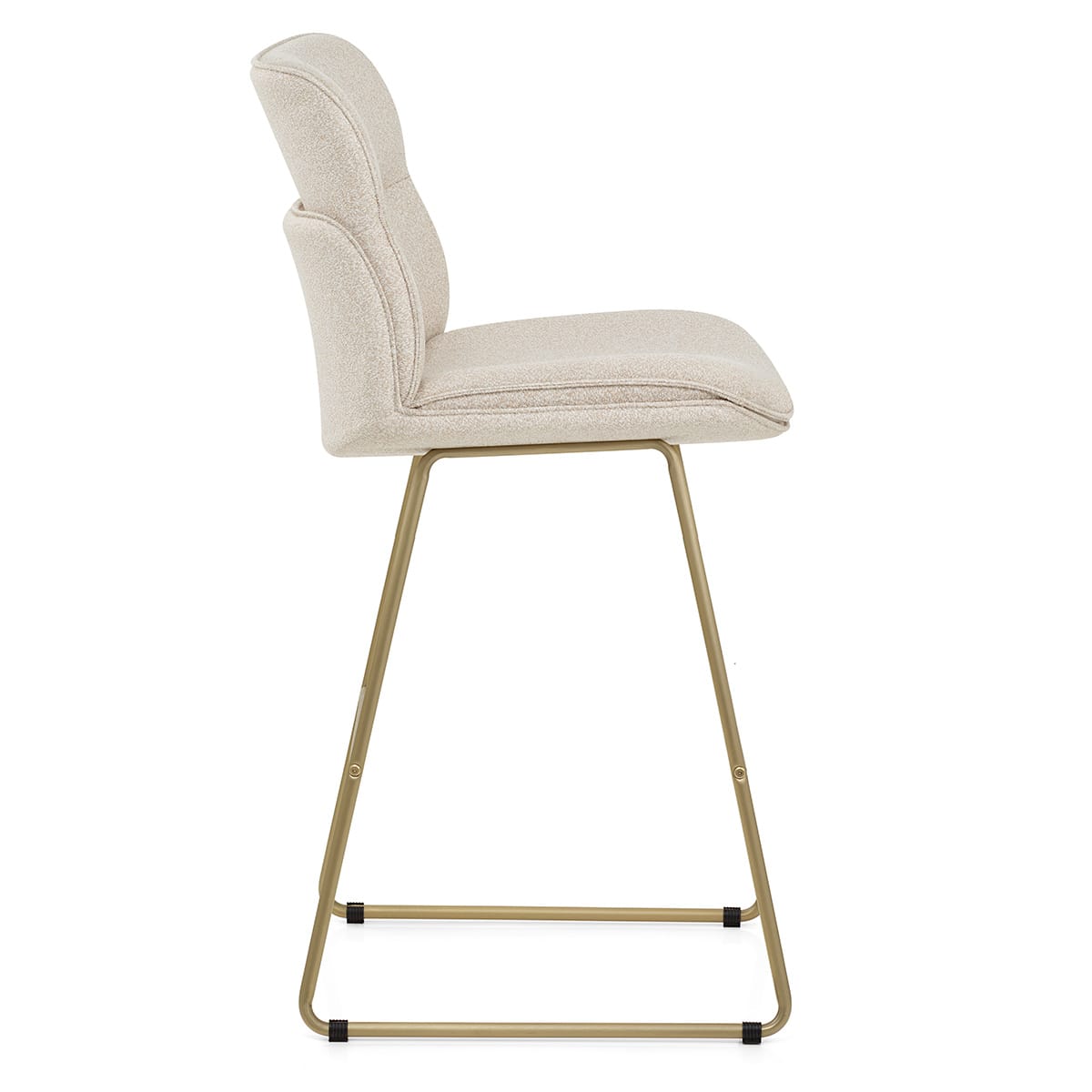 Sgabello in stoffa - Finley Crema