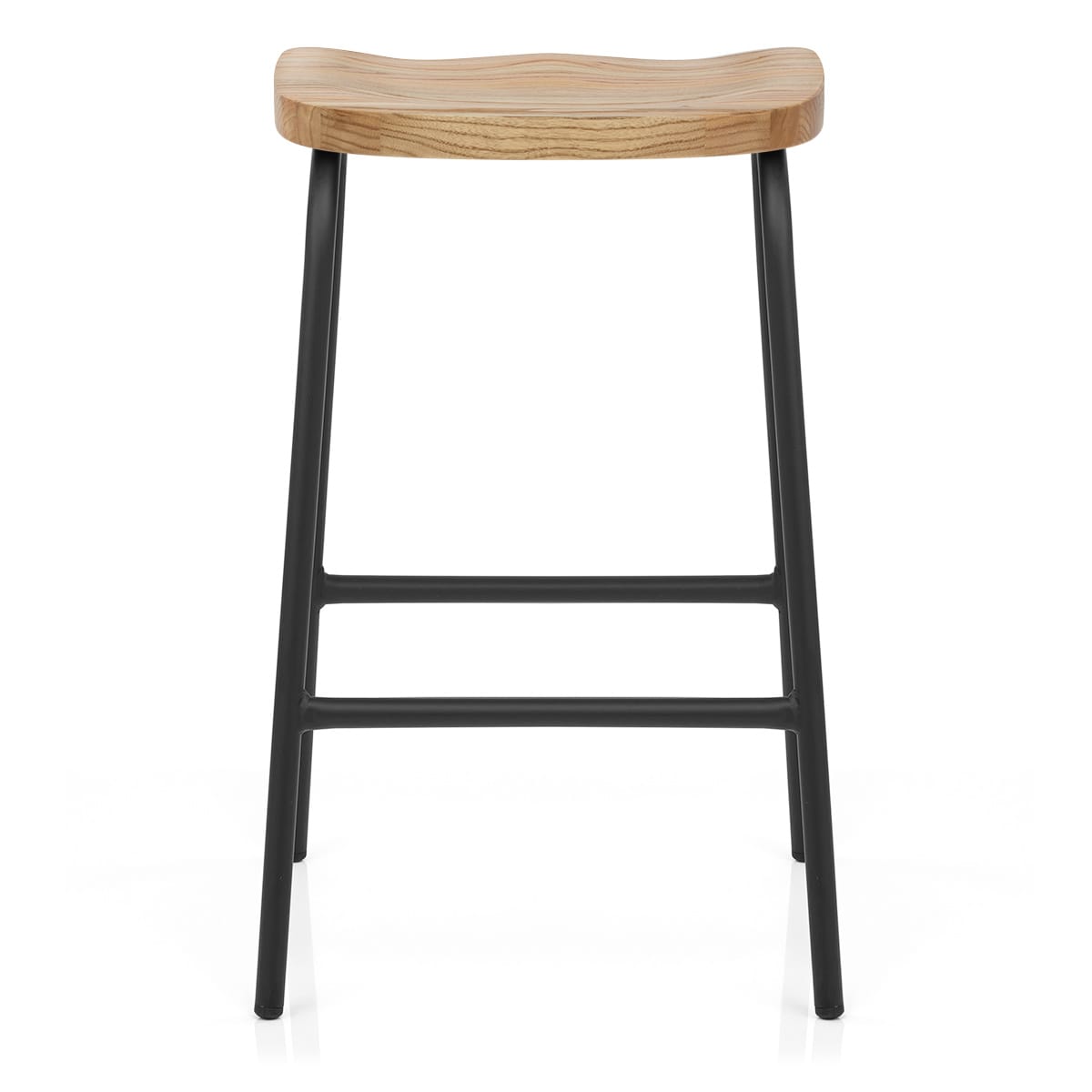 Sgabello Legno Metallo - Finn Legno