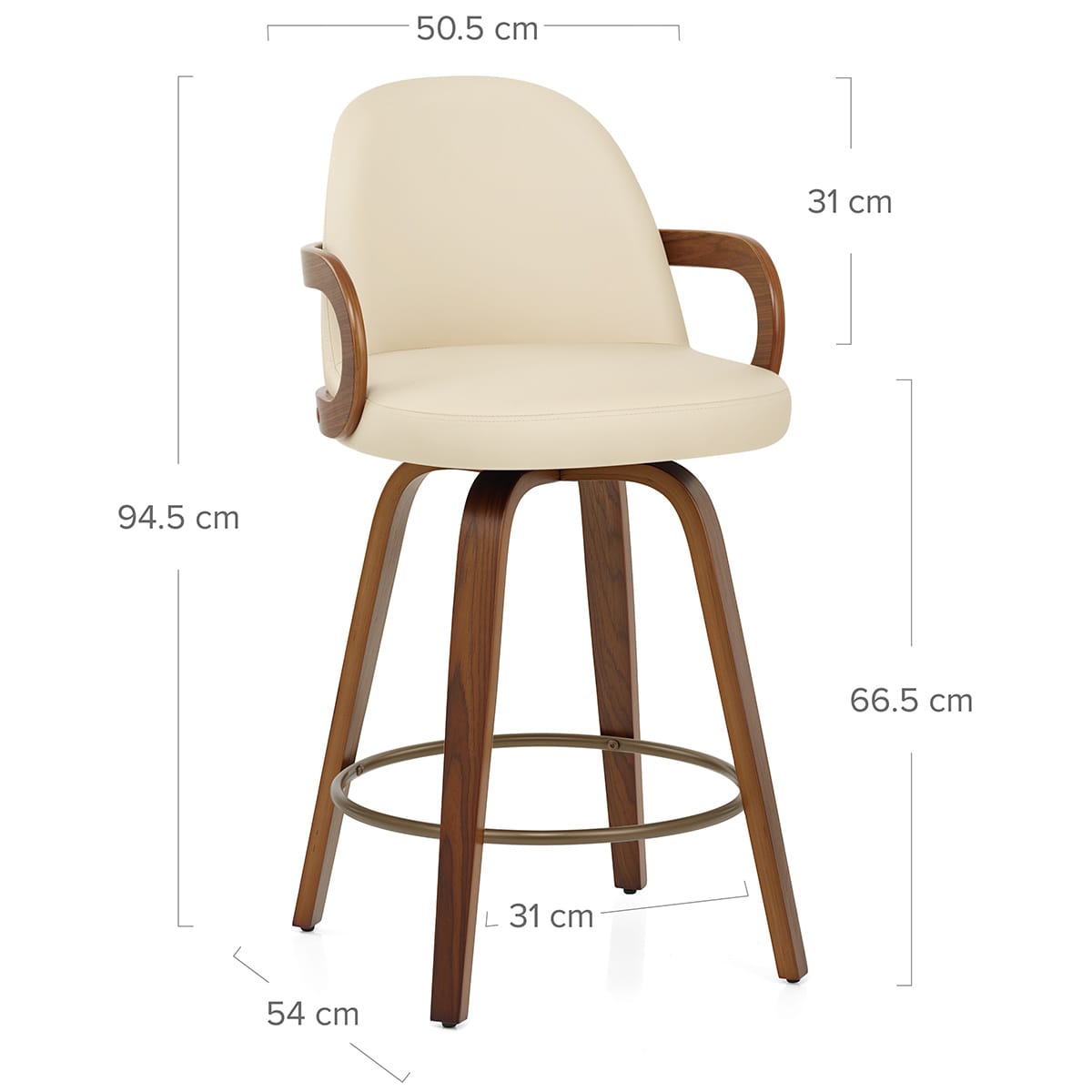 Sgabello Ecopelle Legno - Franco Crema