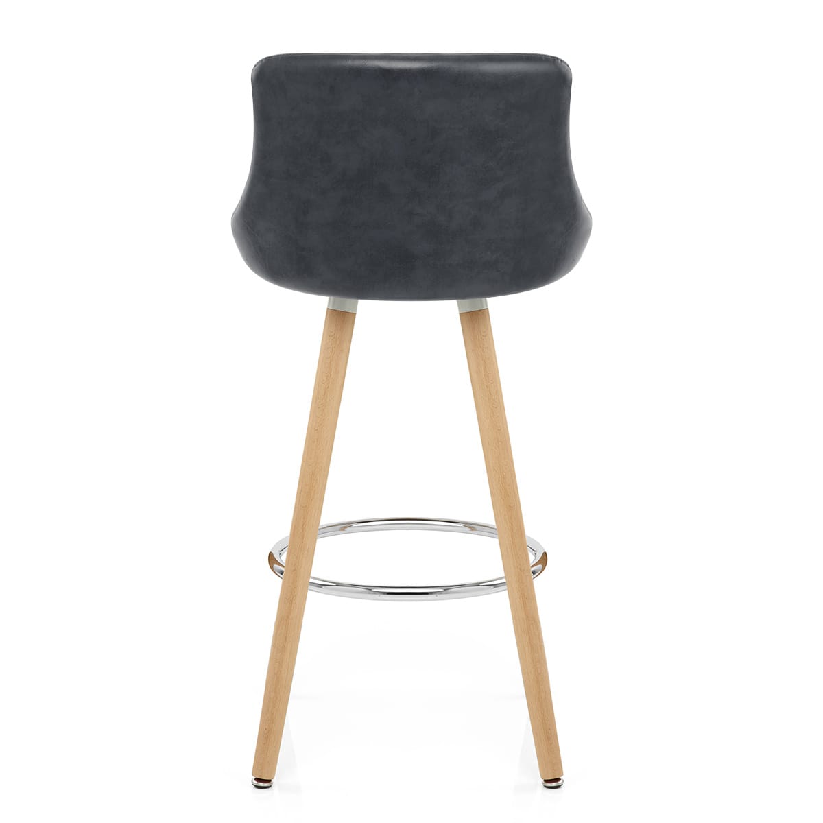 Sgabello Ecopelle Anticata - Fuse Blu Scuro