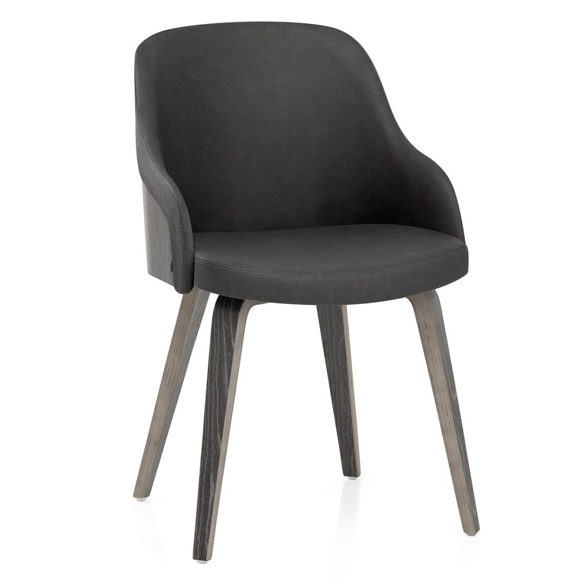 Sedia Legno - Fusion Grigio Grigio