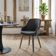 Sedia Legno - Fusion Grigio Grigio