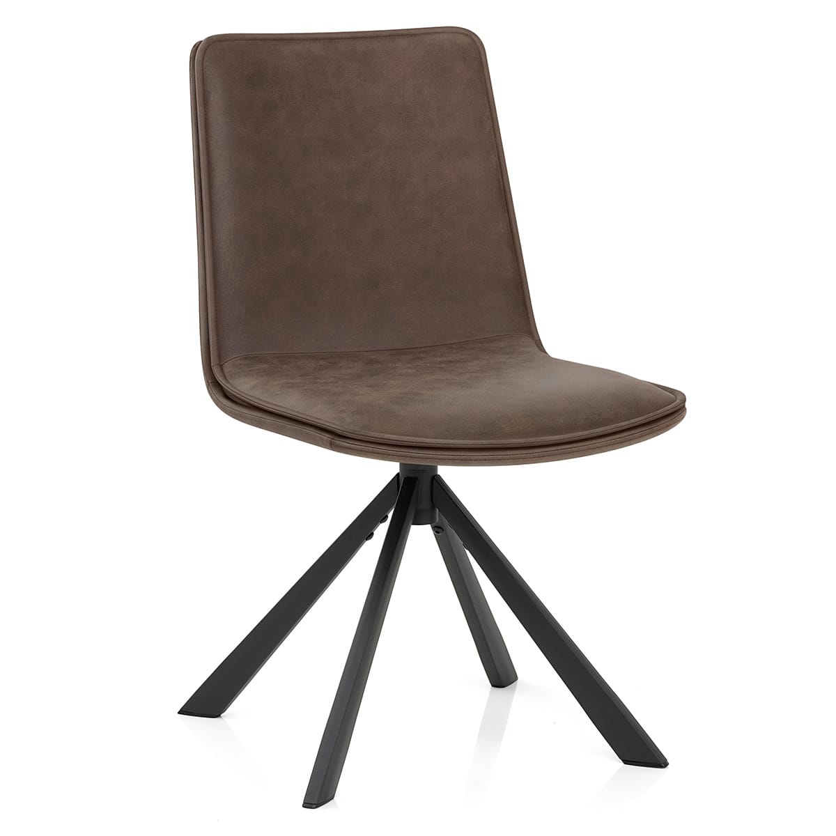 Sedia Ecopelle - Genesis Marrone