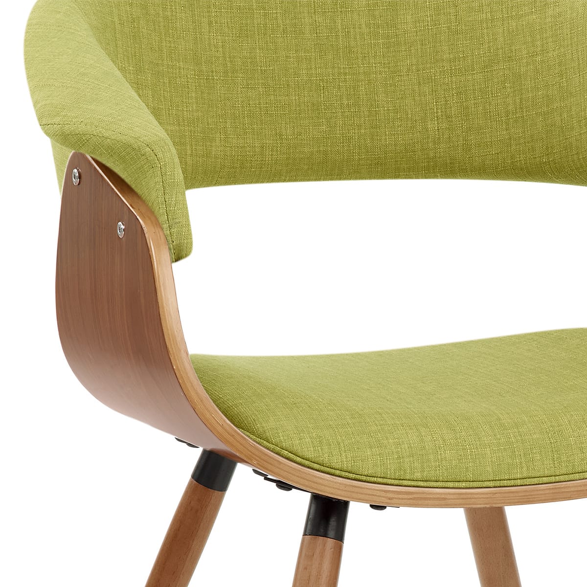 Sedia Tessuto Legno - Grafton Verde