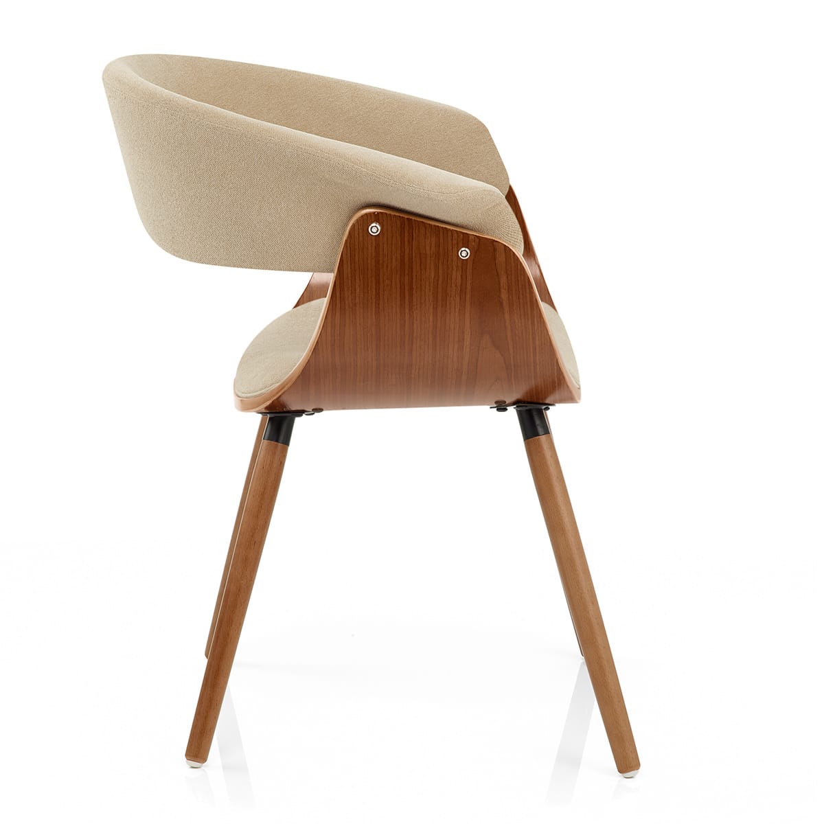 Sedia Tessuto Legno - Grafton Crema
