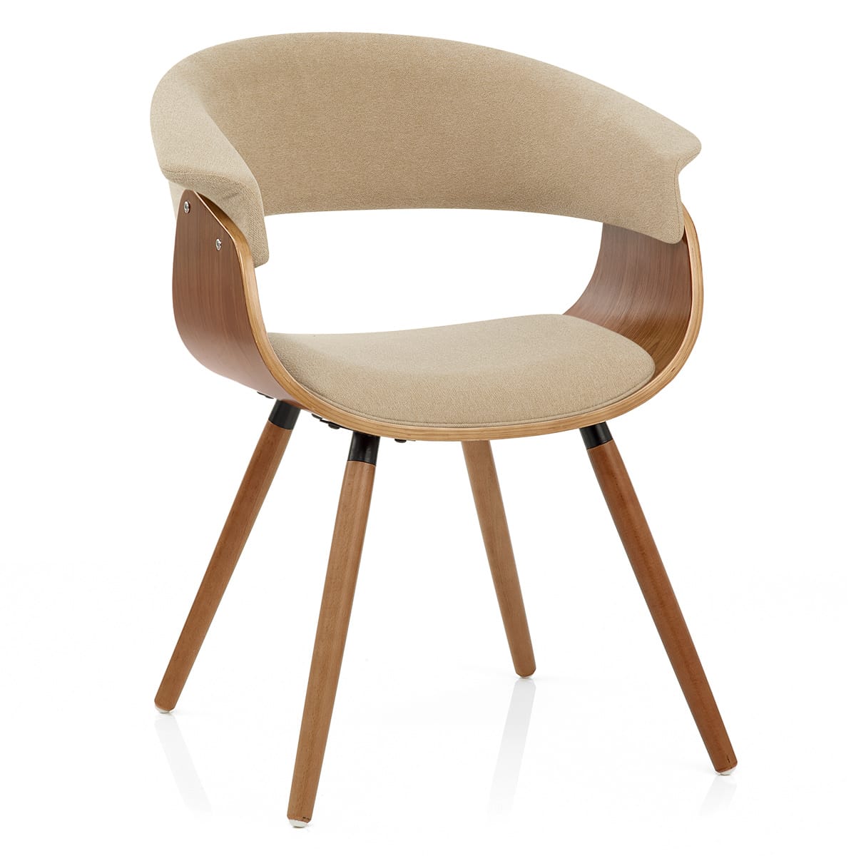 Sedia Tessuto Legno - Grafton Crema