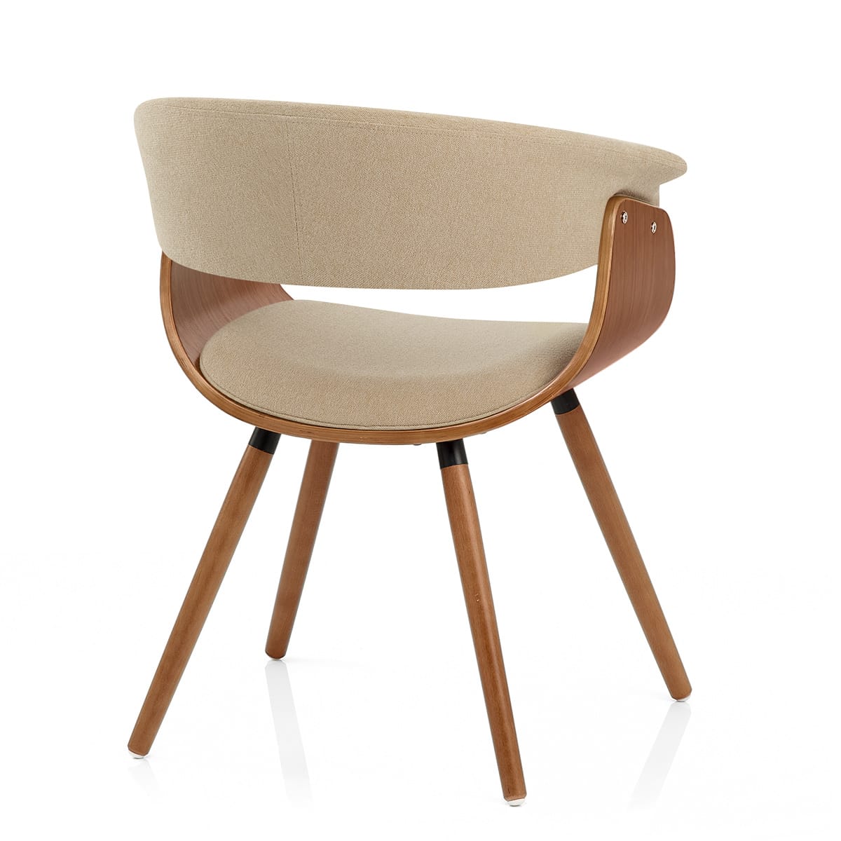 Sedia Tessuto Legno - Grafton Crema