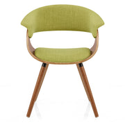 Sedia Tessuto Legno - Grafton Verde