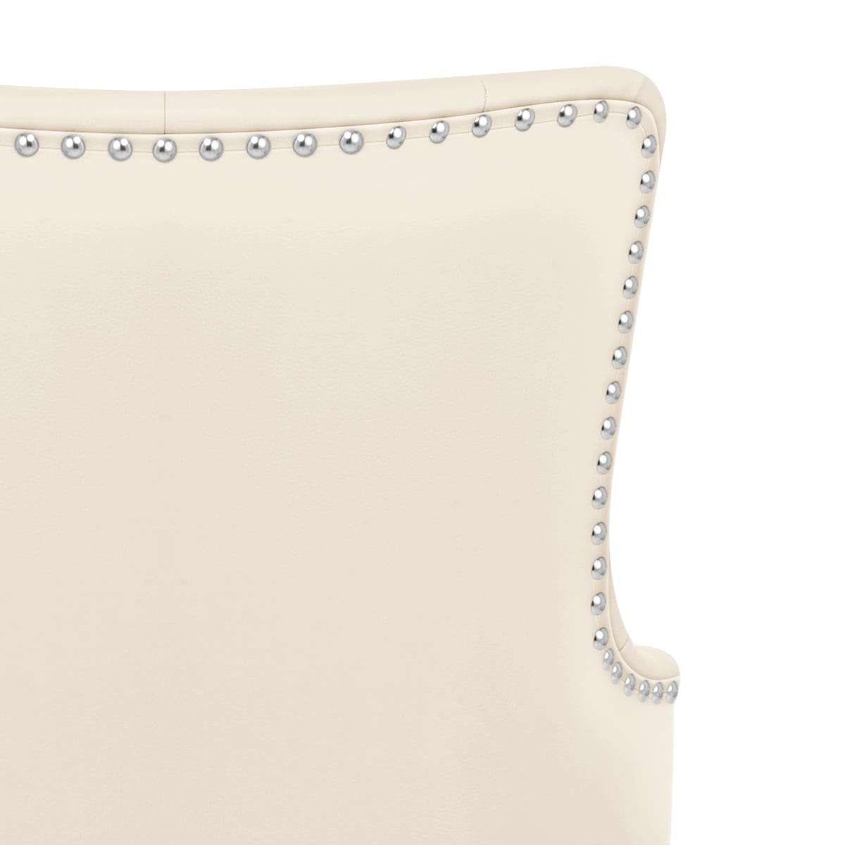 Sgabello Ecopelle Cromato - Grange Crema