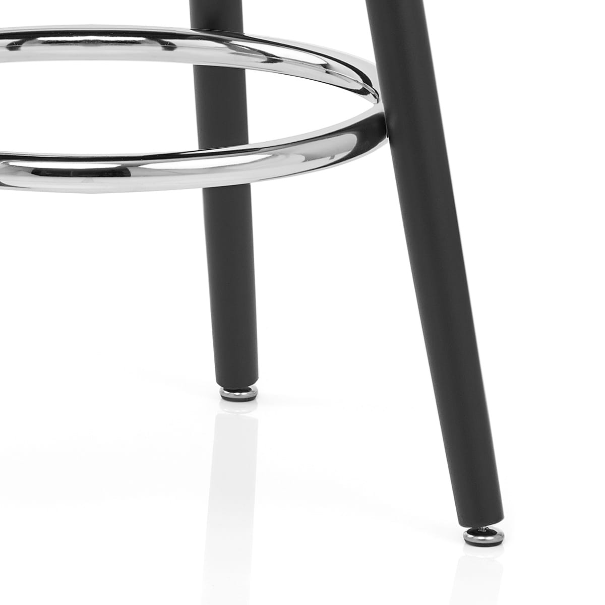 Sgabello Tessuto Metallo - Hamilton Grigio