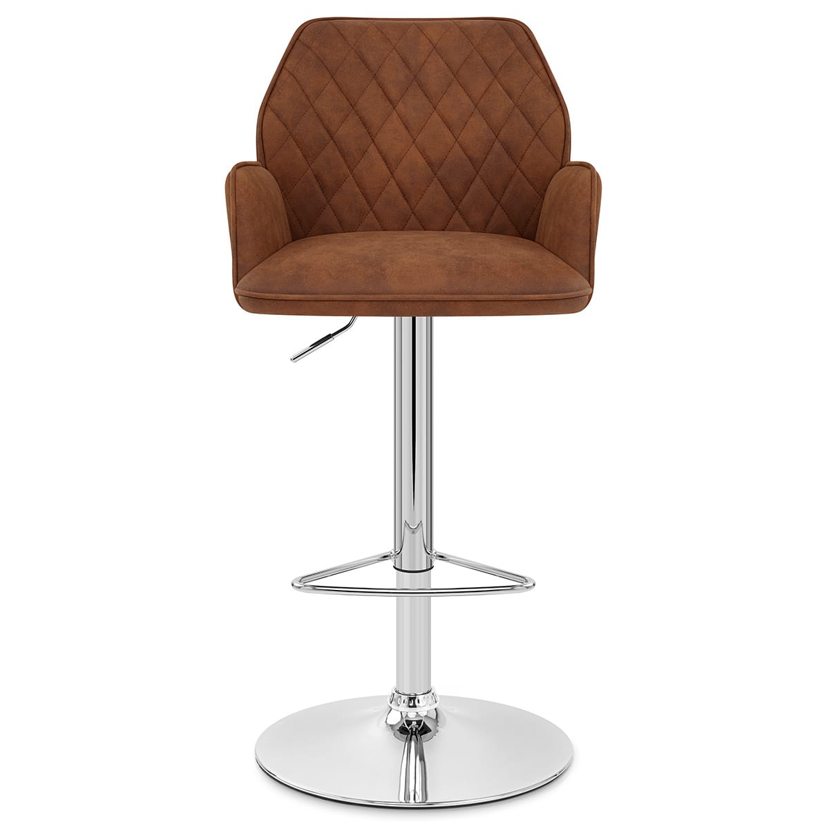 Sgabello Ecopelle - Harvard Marrone