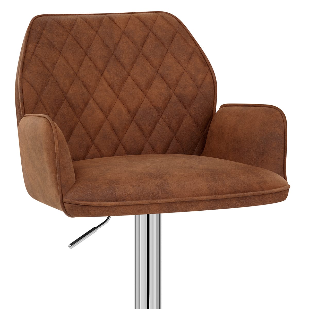 Sgabello Ecopelle - Harvard Marrone