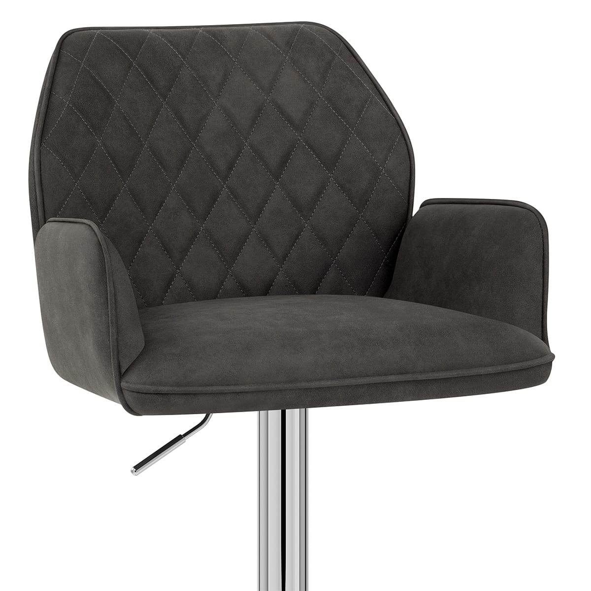 Sgabello Ecopelle - Harvard Grigio scuro