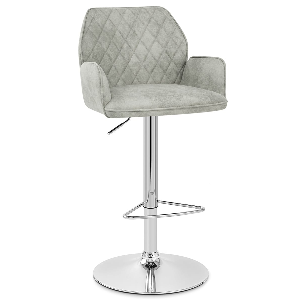 Sgabello Ecopelle - Harvard Grigio