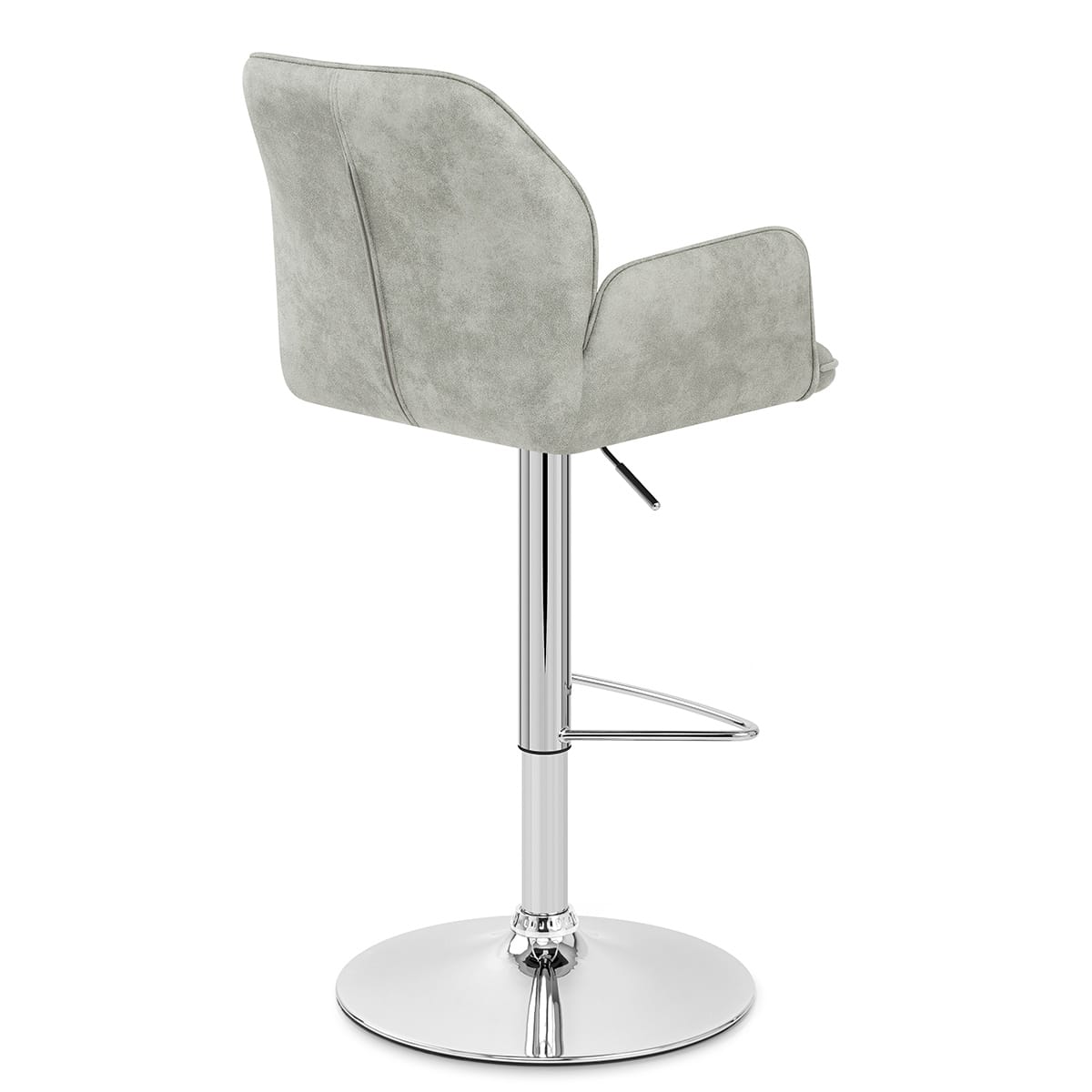 Sgabello Ecopelle - Harvard Grigio