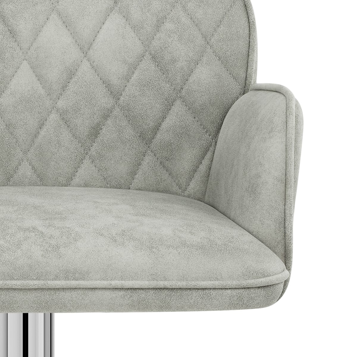 Sgabello Ecopelle - Harvard Grigio