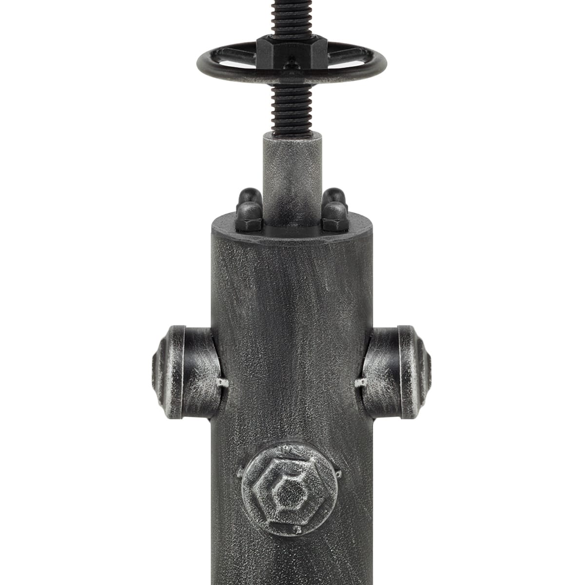 Sgabello Legno Metallo - Hydrant Gunmetal Legno