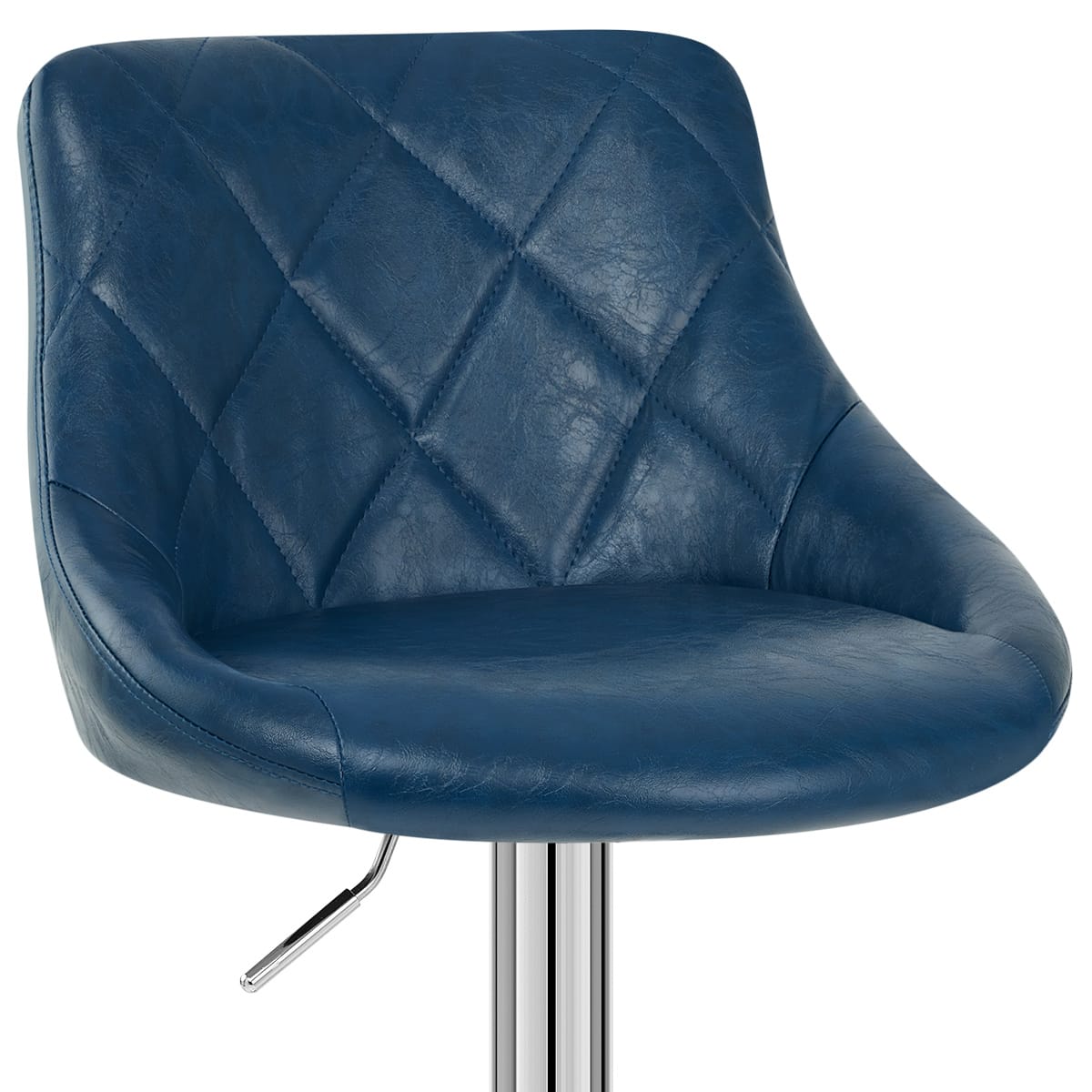 Sgabello Ecopelle Anticata - Hype Blu