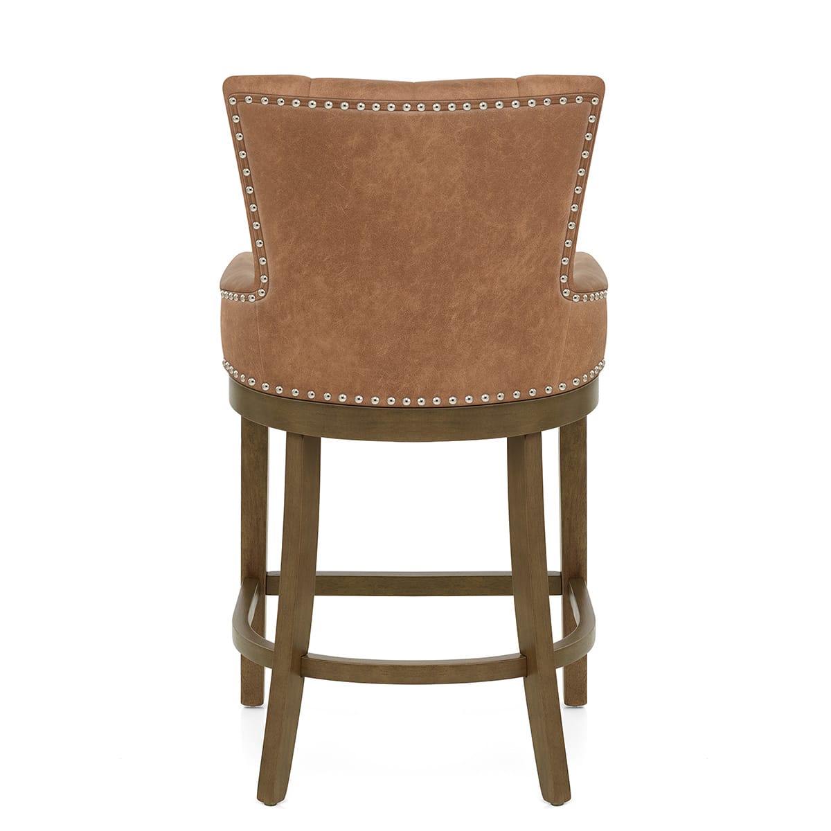 Sgabello Ecopelle Quercia - Knightsbridge Marrone