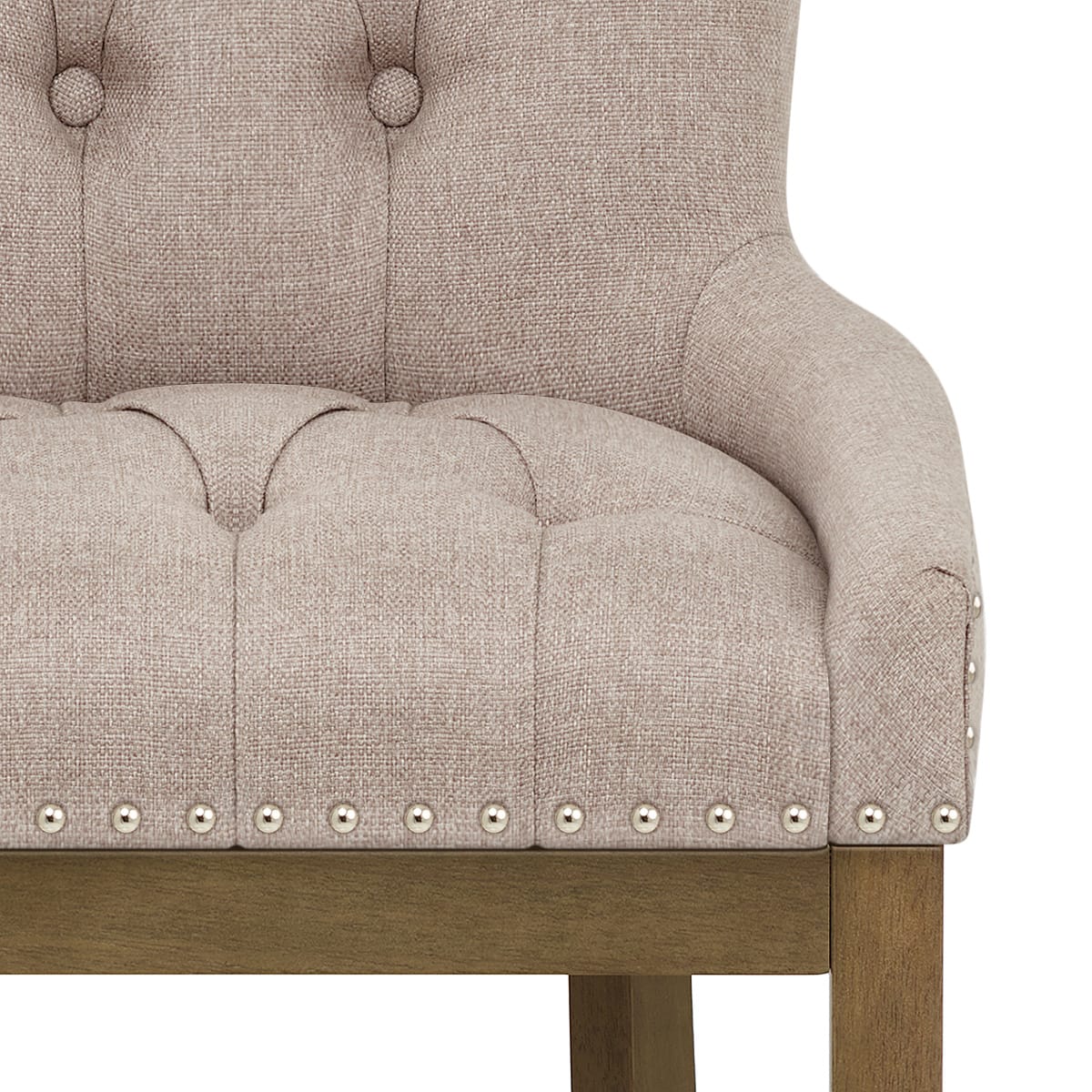 Sgabello Legno Tessuto - Knightsbridge Talpa
