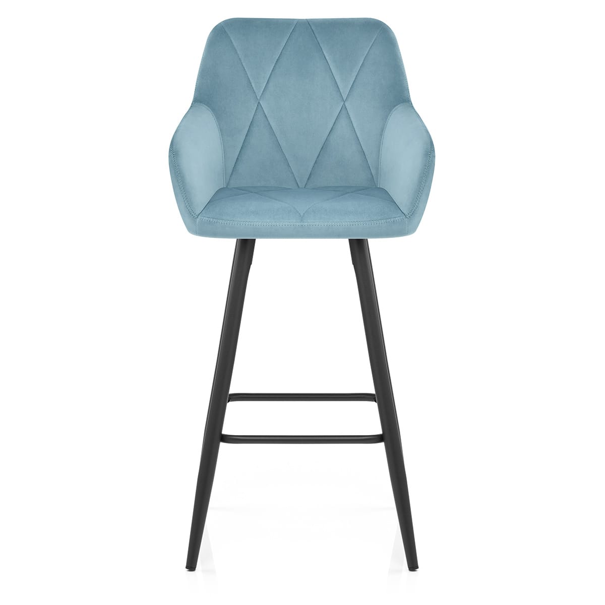 Sgabello Velluto - Lanson Blu
