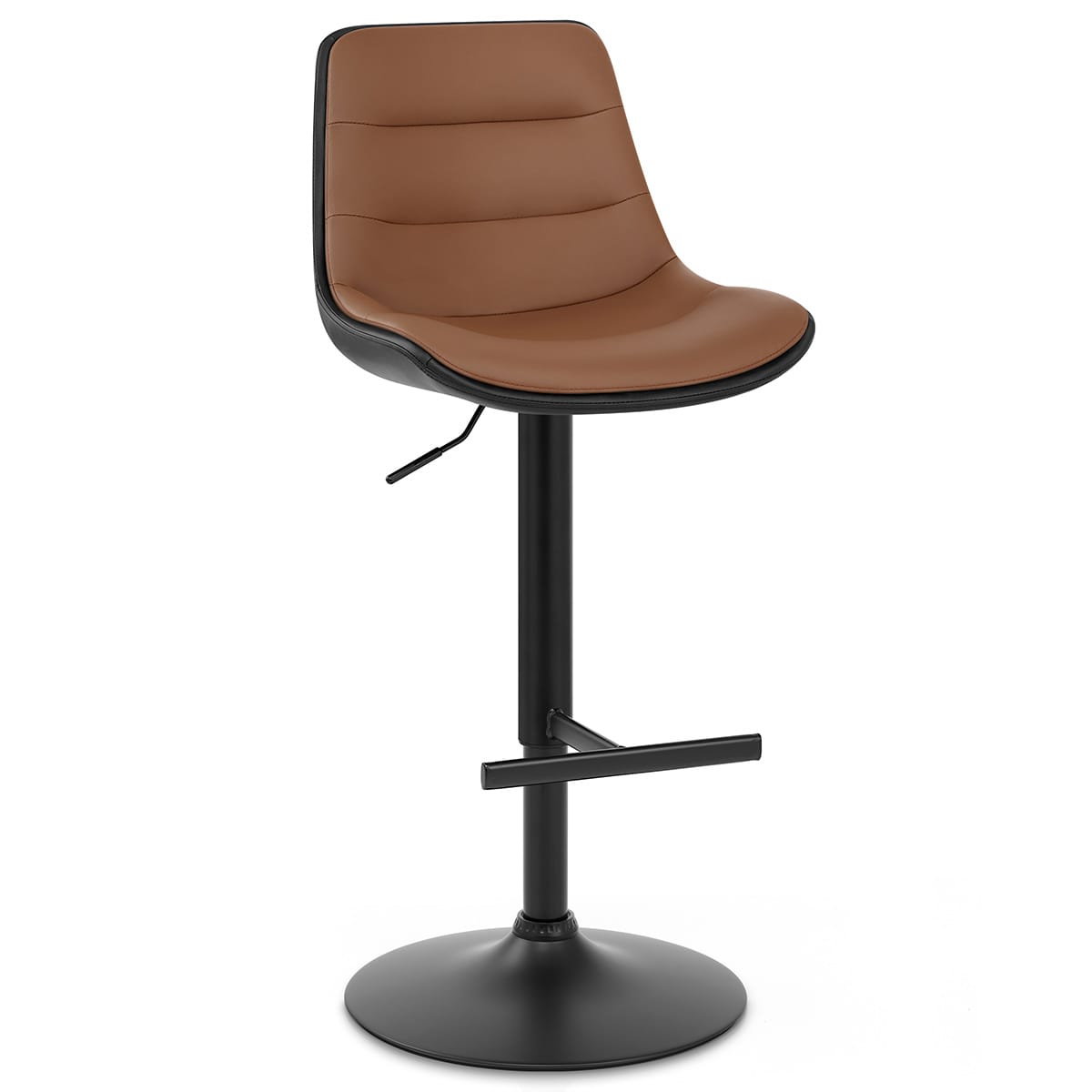 Sgabello Ecopelle - Lattice Marrone