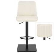 Sgabello Vera Pelle - Lola Crema