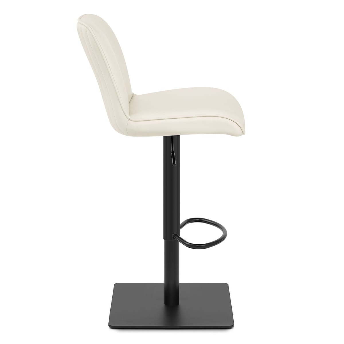 Sgabello Vera Pelle - Lola Crema