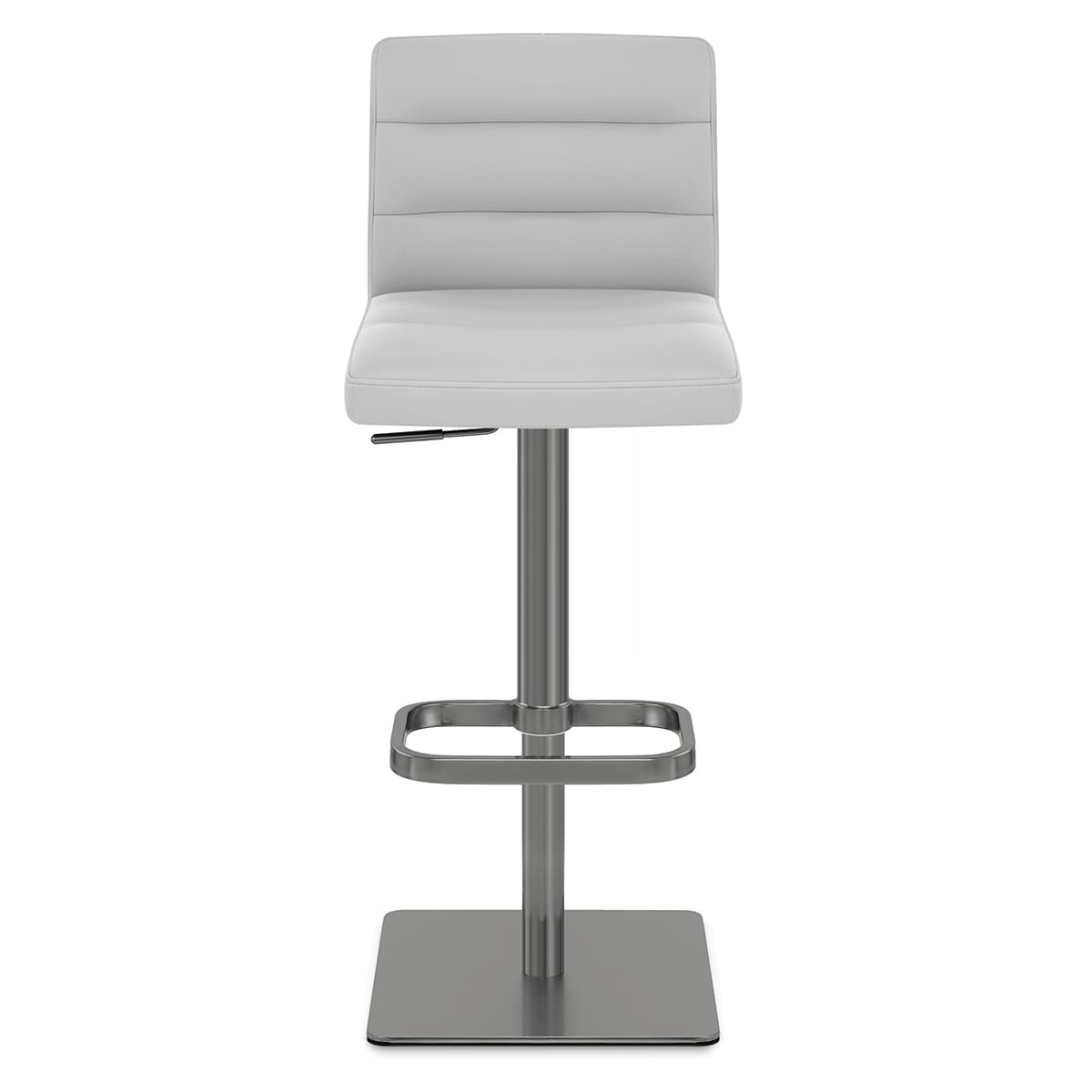 Sgabello Vera Pelle Graffite - Lush Grigio
