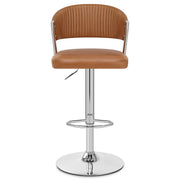 Sgabello Vera Pelle - Lusso Marrone