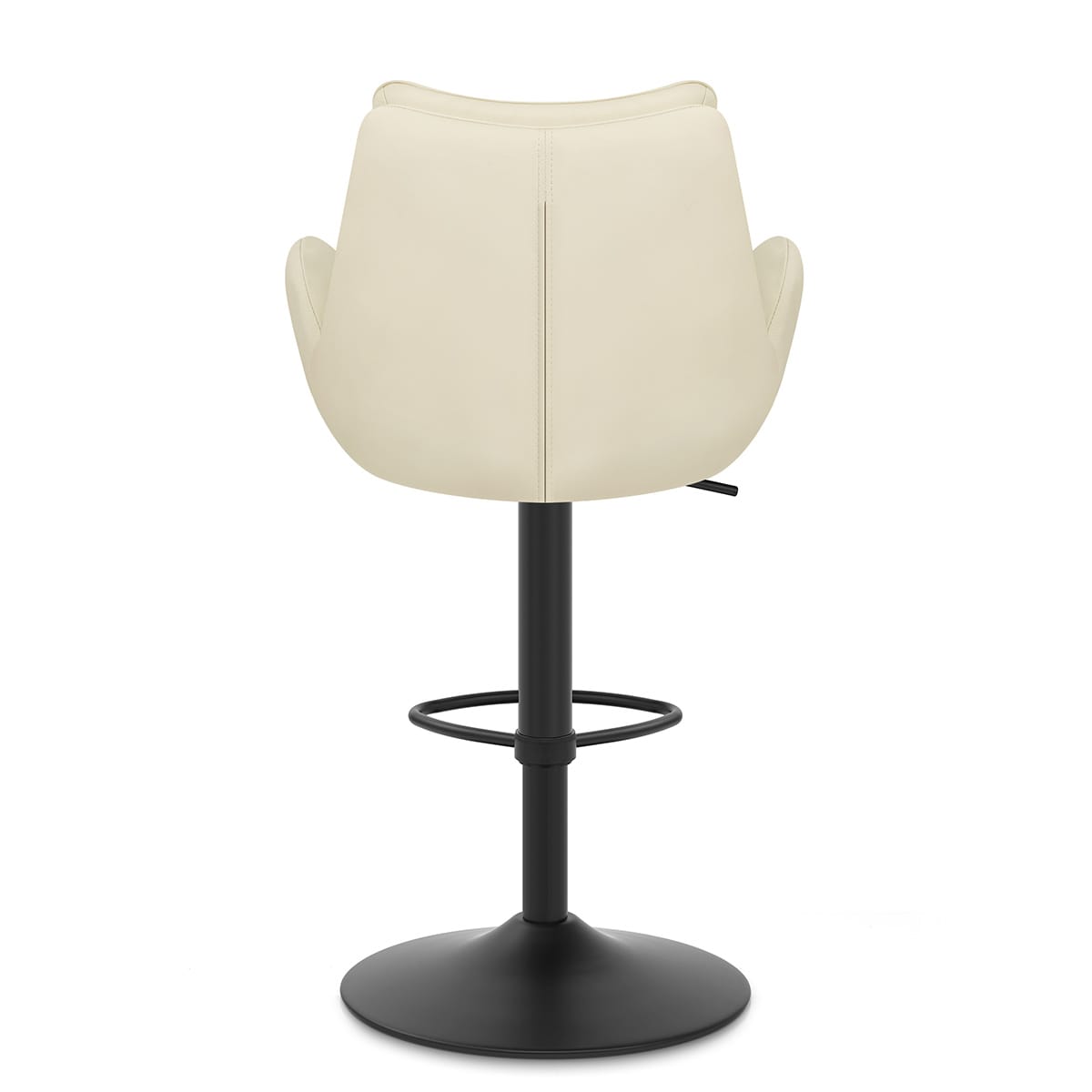 Sgabello Vera Pelle - Madrid Crema