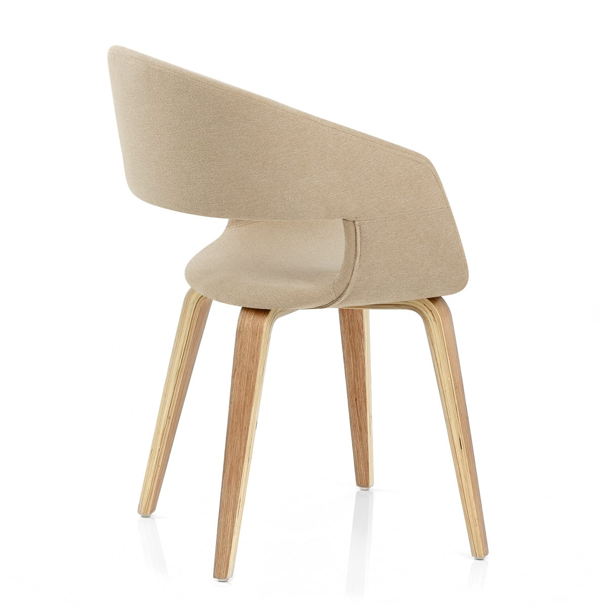 Sedia Tessuto Legno - Marcus Crema