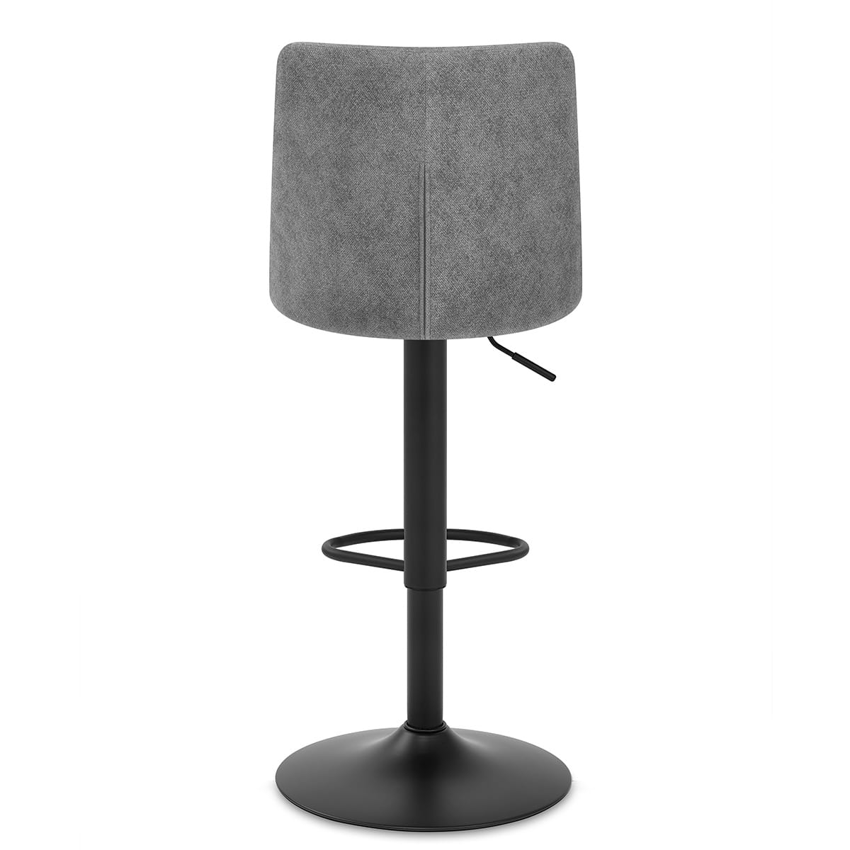 Sgabello Velluto - Mechu Grigio