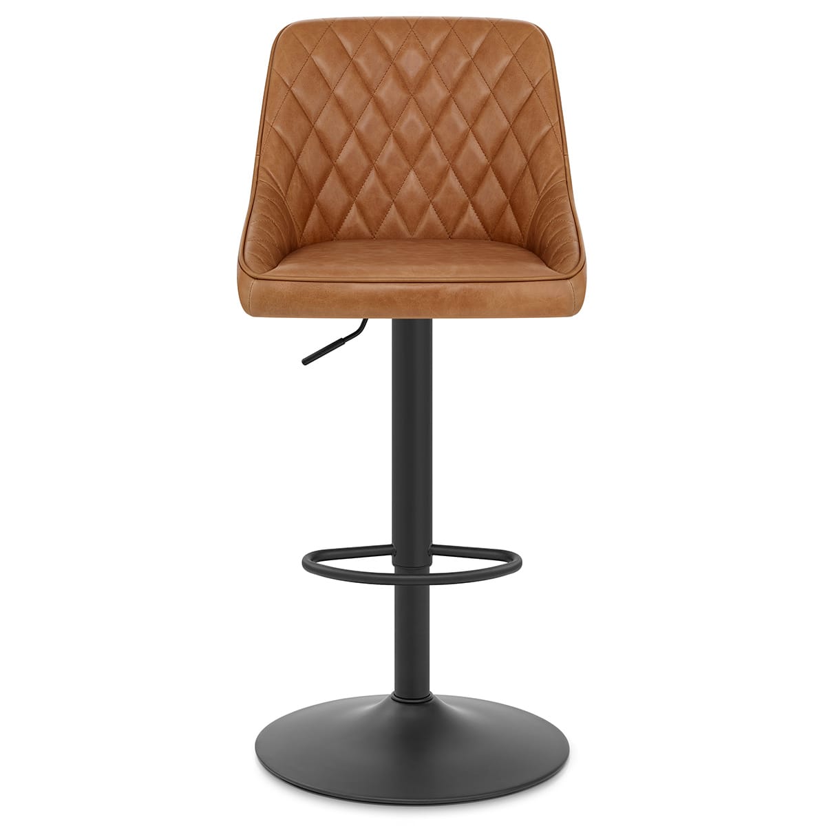 Sgabello Vera Pelle - Melbourne Marrone