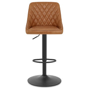 Sgabello Vera Pelle - Melbourne Marrone
