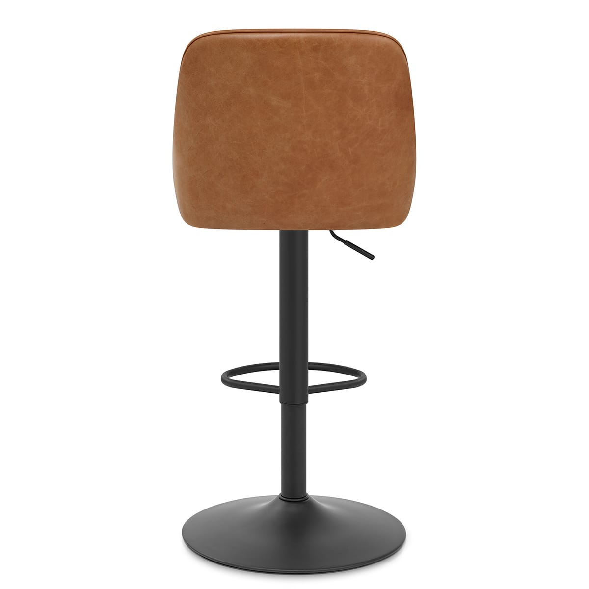 Sgabello Vera Pelle - Melbourne Marrone