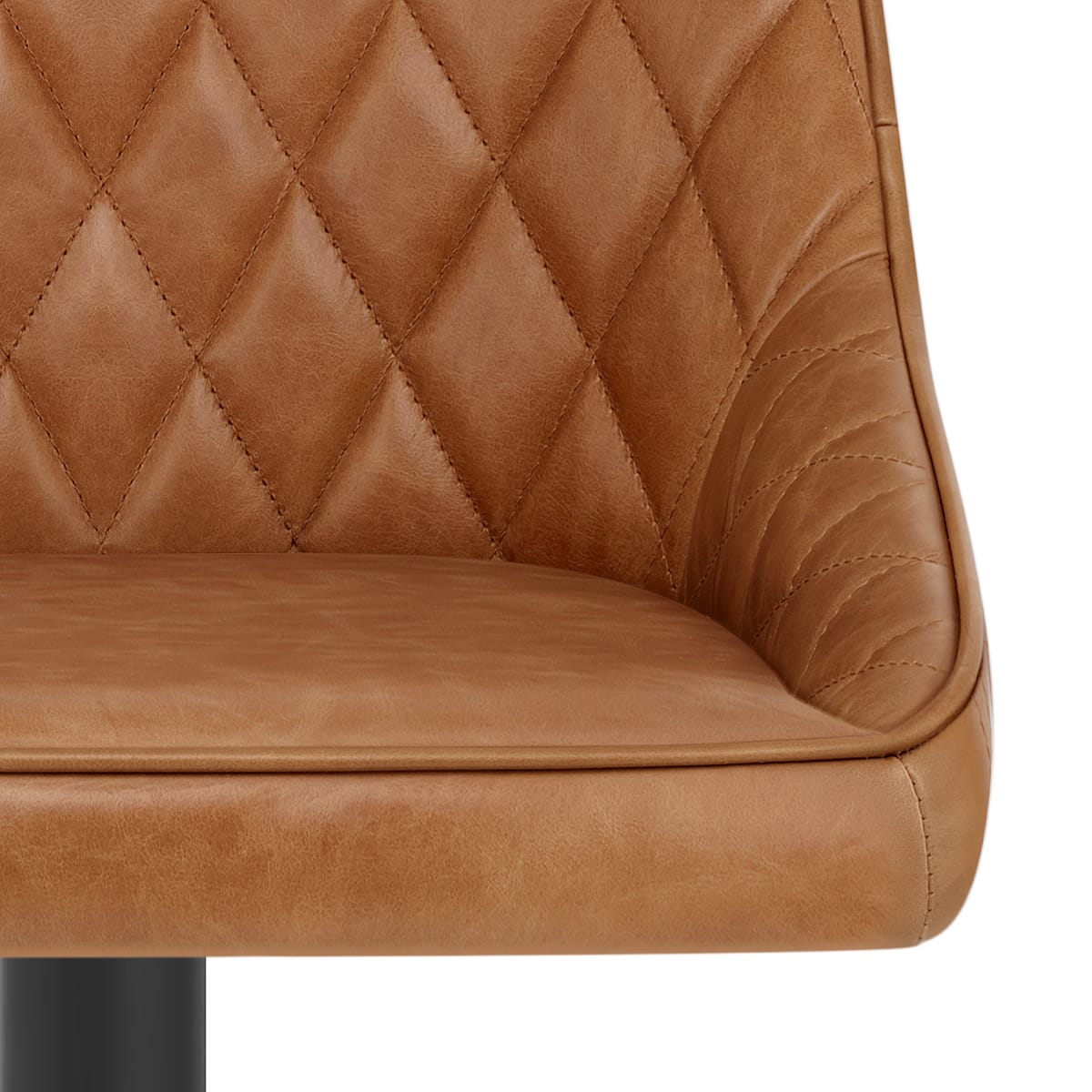 Sgabello Vera Pelle - Melbourne Marrone