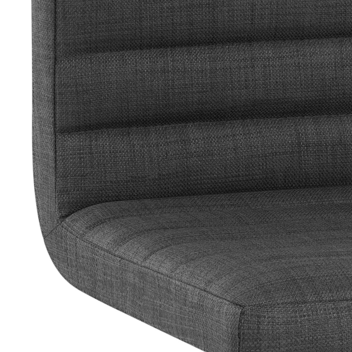 Sgabello Tessuto Cromato - Mint Antracite